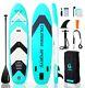 Calmmax Inflatable Stand Up Paddle Board 10'6x32x6 Non-slip Deck Paddle