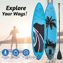 Complete Kit Inflatable Surfboard Stand Up Paddle Board Kayak Drifting withPump
