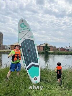 Coolwave Inflatable Stand Up Paddle Board With Camera Seat And Accessories