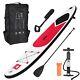 Dj Sports Stand Up Inflatable Paddle Board 10' With Free Bag, Pump And Paddle