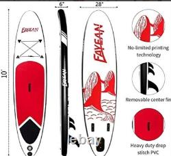 FAYEAN Stand Up Paddle Board Red Inflatable