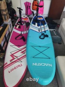 FBSPORT and NACATIN Inflatable Stand Up Paddle Boards and some extra