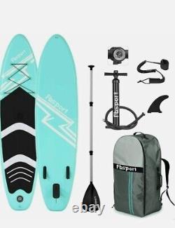 FBsports Inflatable Paddle Board Stand Up Paddleboard (blue) & Accessories kit