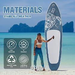 FEATH-R-LITE Inflatable Stand Up Paddle Board Surfboard SUP Complete Inflatable