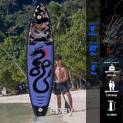 FEATH-R-LITE Inflatable Stand up Paddle board with Backpack