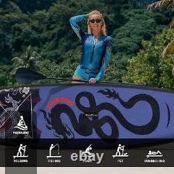 FEATH-R-LITE Inflatable Stand up Paddle board with Backpack