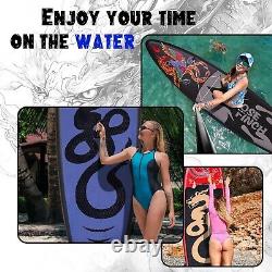 FEATH-R-LITE Inflatable Stand up Paddle board with Backpack