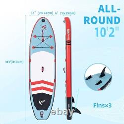 Freein Inflatable Stand Up Paddle Board 6 Thick All Accessories 10'2 / 310cm