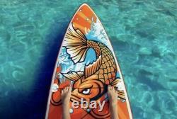 FunWater 116 Long 34 Wide 6 Thick Inflatable Stand Up Paddle Board Sup Board