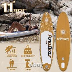 FunWater Inflatable Paddle Board With Seat 335x83x15cm Ultra-Light, Stand Up