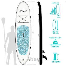 FunWater Inflatable Stand Up Paddle Board 305cm SUP Surfboard with complete kit UK