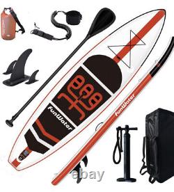 FunWater SUP Inflatable Stand Up Paddle Board 11'×33×6 Ultra-Light