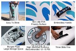 Funwater Inflatable Stand Up SUP Paddle Board with Pump Oar Leash Bag Kit marine