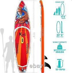 Funwater sup inflatable stand paddle board 11'6 11' 10'5 ultra-light isup