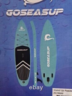GOSEASUP (BLUE) Inflatable Stand Up Paddle Board for Adults/Kids