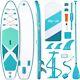 Glymnis Inflatable Stand Up Paddle Board With Adjustable Paddle, Pump Etc