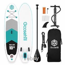 Goosehill 10'6'' Inflatable Stand Up Paddle Board SUP Surfboard with Complete Set