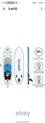 Goosehill 10'6'' Inflatable Stand up Paddle Board SUP Complete Package Included