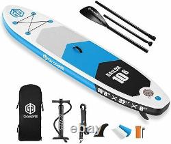 Goosehill 10'6' Stand up Inflatable Paddle Board SUP Complete Package Included