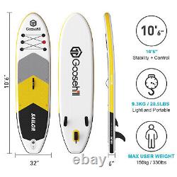 Goosehill Inflatable Paddle Board SUP With Complete Kit Stand Up and Surf