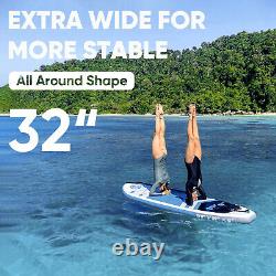 Goosehill Inflatable Paddle Board SUP With Complete Kit Stand Up and Surf