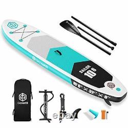Goosehill Inflatable Stand Up Paddle Board, Premium SUP Package, 10' Long 32