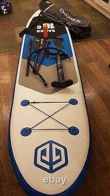 Goosehill Paddle board Stand up Inflatable SUP 10'. 6x 32x 6 Sailor Blue