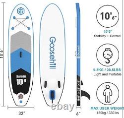 Goosehill swimming water Inflatable Stand Up Paddle Board Premium SUP Package A9