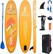 H2osup Inflatable Stand Up Paddle Board 10'6''/10' × 30 × 6 With Premium Sup &