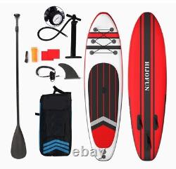 HIJOFUN Inflatable Stand Up Paddle Board 6 Inch Thick With Lightweight Paddle