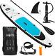 Hiks Sup Inflatable Stand Up Paddle Board Set Inc Paddle, Pump, Backpack & Leash