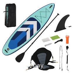 HOMCOM 10.5ft Inflatable Stand Up Paddle Board Kayak Conversion Kit Adults Kids