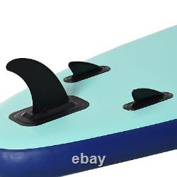 HOMCOM 10.5ft Inflatable Stand Up Paddle Board Kayak Conversion Kit Adults Kids