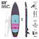 Hurley Stand-up Inflatable Paddle Board Kit Apextour Miami Neon 10'8 Refurbished