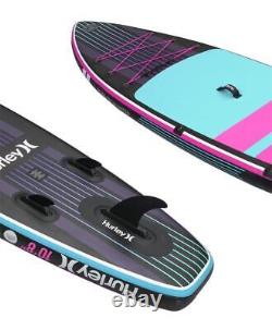 Hurley Stand-Up Inflatable Paddle Board Kit ApexTour Miami Neon 10'8 REFURBISHED