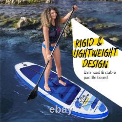 Hydro-Force SUP, Inflatable Stand Up Paddle Board, Complete Set with Kayak Kit