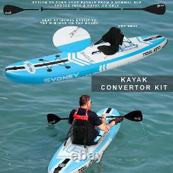 ISUP Inflatable Stand Up Paddle Board 10' Tidal King GoPro SUP Kayak Accessories