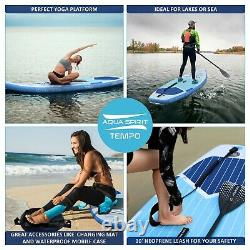 ISUP Inflatable Stand up Paddle Board 10' Beginners Adult Kids Aqua Spirit Tempo