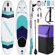 Inflatable 11ft Stand Up Paddle Board Sup Beach Non-slip Surfboard Without Seat