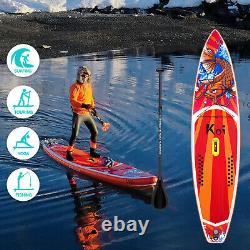 Inflatable Paddle Board 11ft SUP Surfboard Stand Up Water Float & Accessories UK