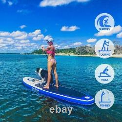 Inflatable Paddle Board Blue Funwater Stand Up Comes With Full Kit Included