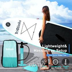 Inflatable Paddle Board SUP Board Stand Up Paddleboard & Accessories 10ft