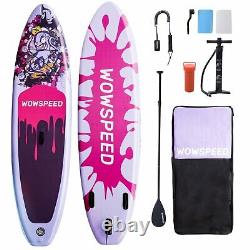 Inflatable Paddle Board SUP Stand Up Paddleboard & Accessories Non-Slip Pad UK