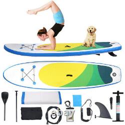 Inflatable Paddle Board SUP Stand Up Paddleboard &Accessories Surfing Racing Set