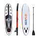Inflatable Paddle Board Sup Stand Up Paddleboard & Pump Oar Leash Bag Kit 10ft