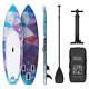 Inflatable Paddle Board Set Sup Stand Up Surfboard 9.8 Backpack 305 X 77 X 10cm