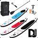 Inflatable Paddle Board Sports 10ft Sup Surf Stand Up Water Float Bag Pump Oar