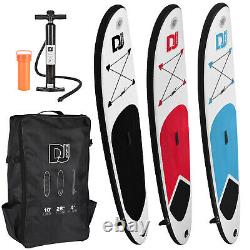 Inflatable Paddle Board Sports 10ft SUP Surf Stand Up Water Float Bag Pump Oar