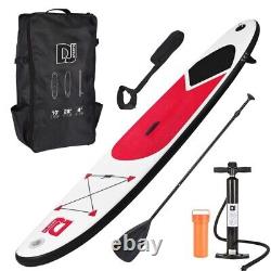 Inflatable Paddle Board Sports 10ft SUP Surf Stand Up Water Float Bag Pump Oar