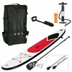 Inflatable Paddle Board Sports 10ft SUP Surf Stand Up Water Float Bag Pump UK